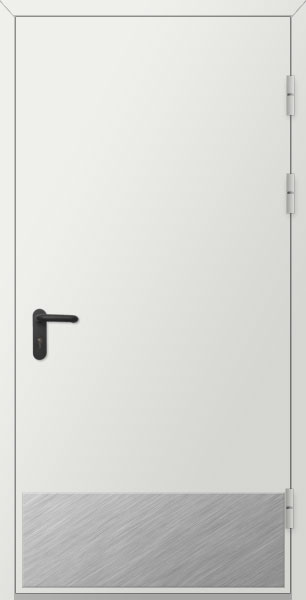 Дверь металлическая рентгенозащитная 3,0 Pb с накладкой из нержавеющей стали